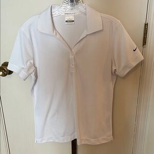 NIKE GOLFWomen's White Button Down Shirt